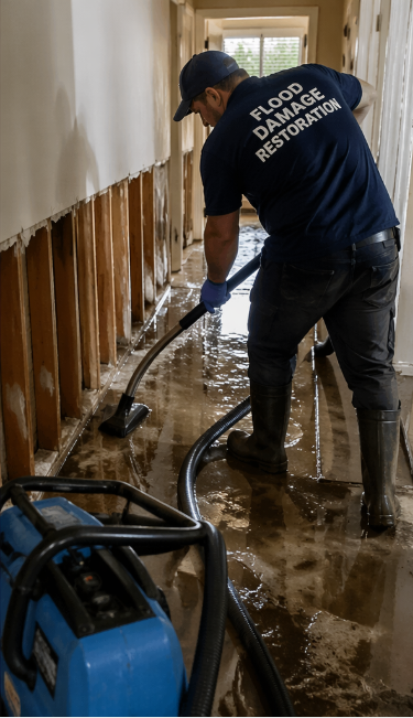 Flood damage restoration dubai